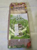 2x My Garden Bordeaux Garden Arch, Size: 140x38x255cm - Unchecked & Boxed.