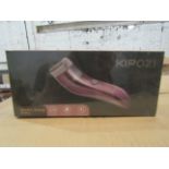 Kipozi Electric Shaver With LED Display, Waterproof, 2 Speed Settings, Model: BR-N902 - Good