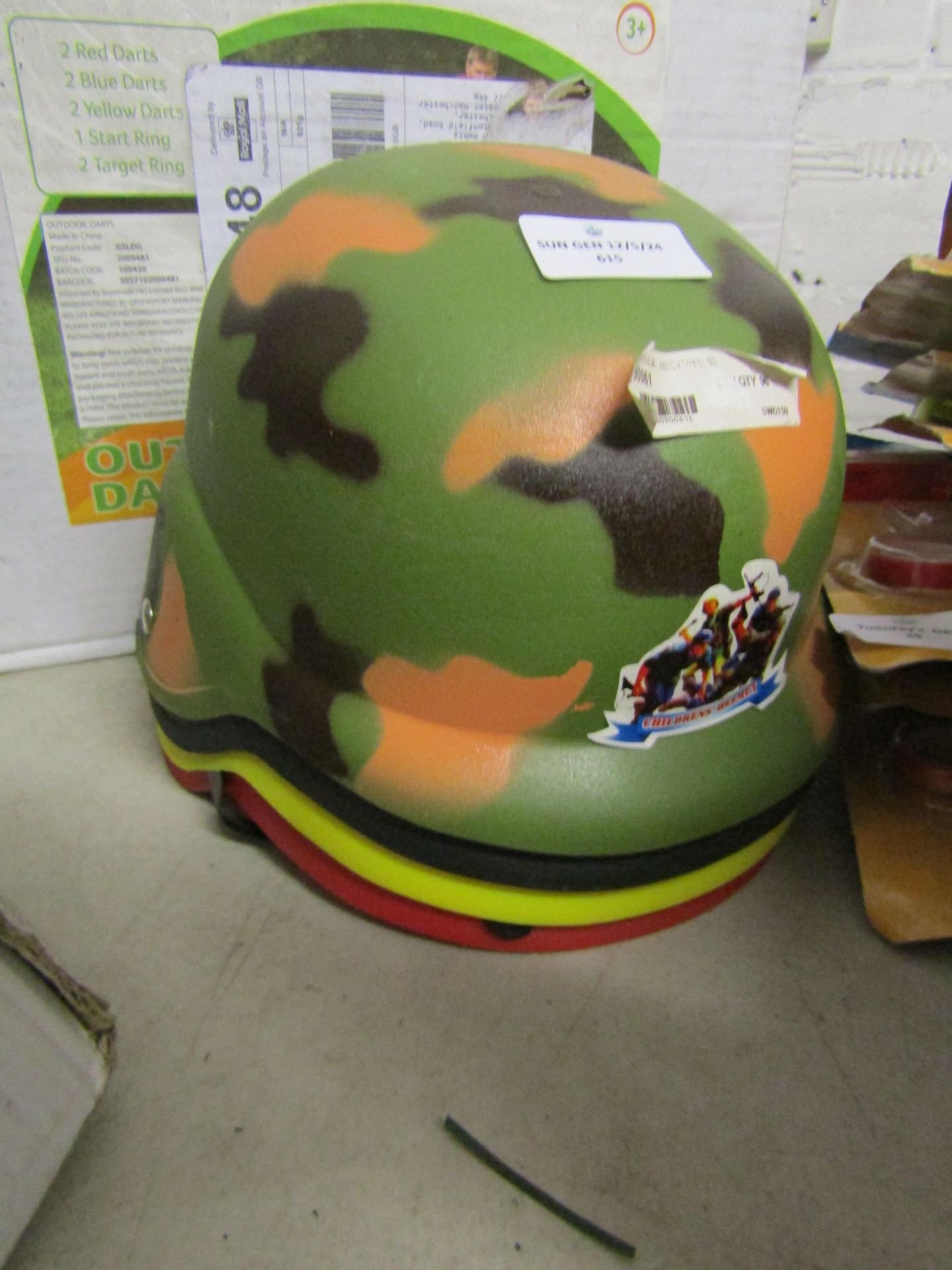 Childrens Army/Costume Helmets, Unchecked & No Package.