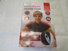 2x Medital Luxury Electric Heated Cape - Unchecked & Boxed.