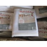 3x Baby Hub Mesh Crib Liner, 3 Sided Wrap Includes One Panel 177cm Long 22cm High - New & Packaged.