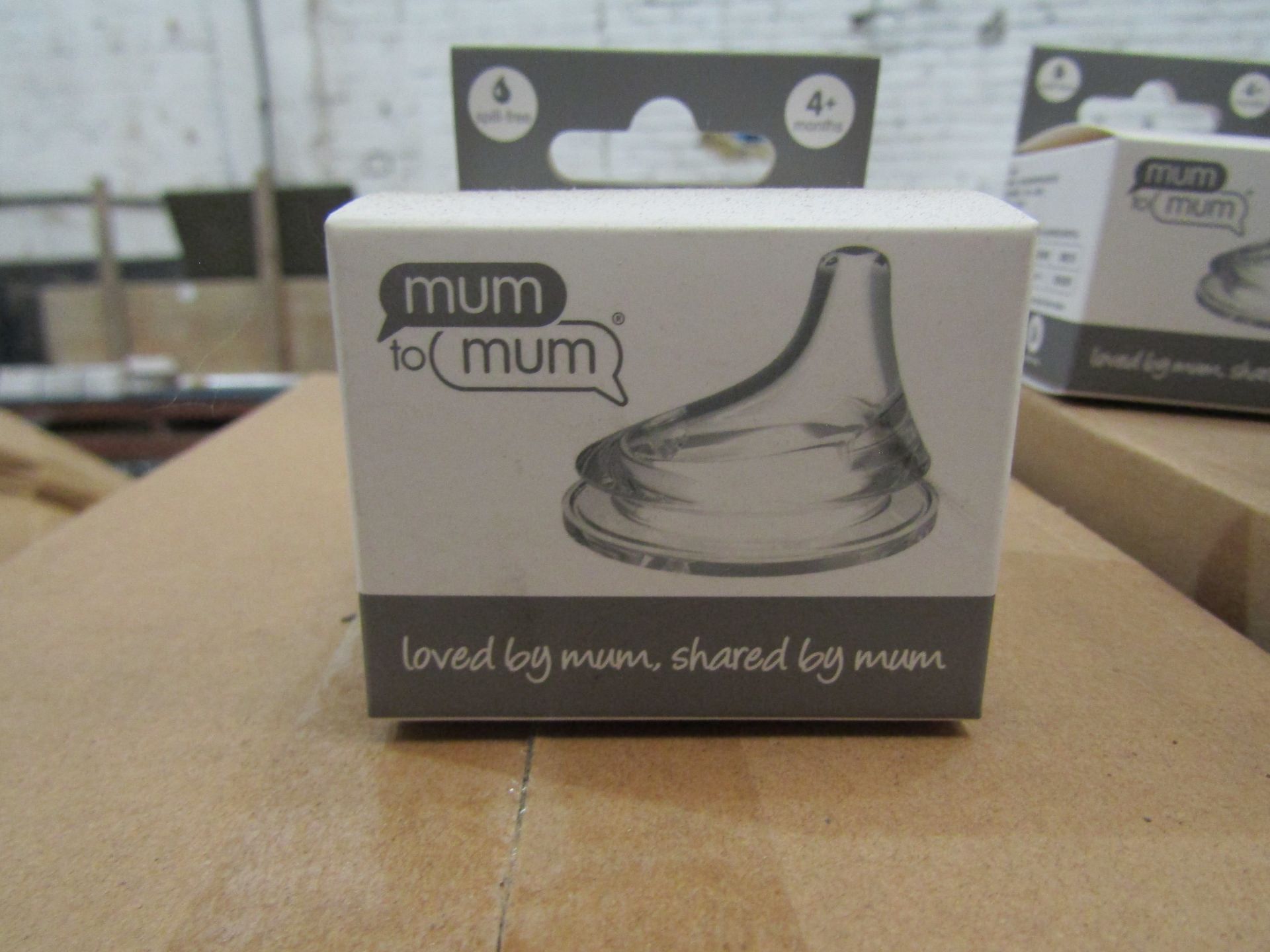 24x Mum To Mum 4 Month Plus Silicone Spout Spill Free, New & Packaged