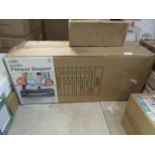 Asab Aerobic Fitness Stepper/ Black & Grey, Unchecked & Boxed.