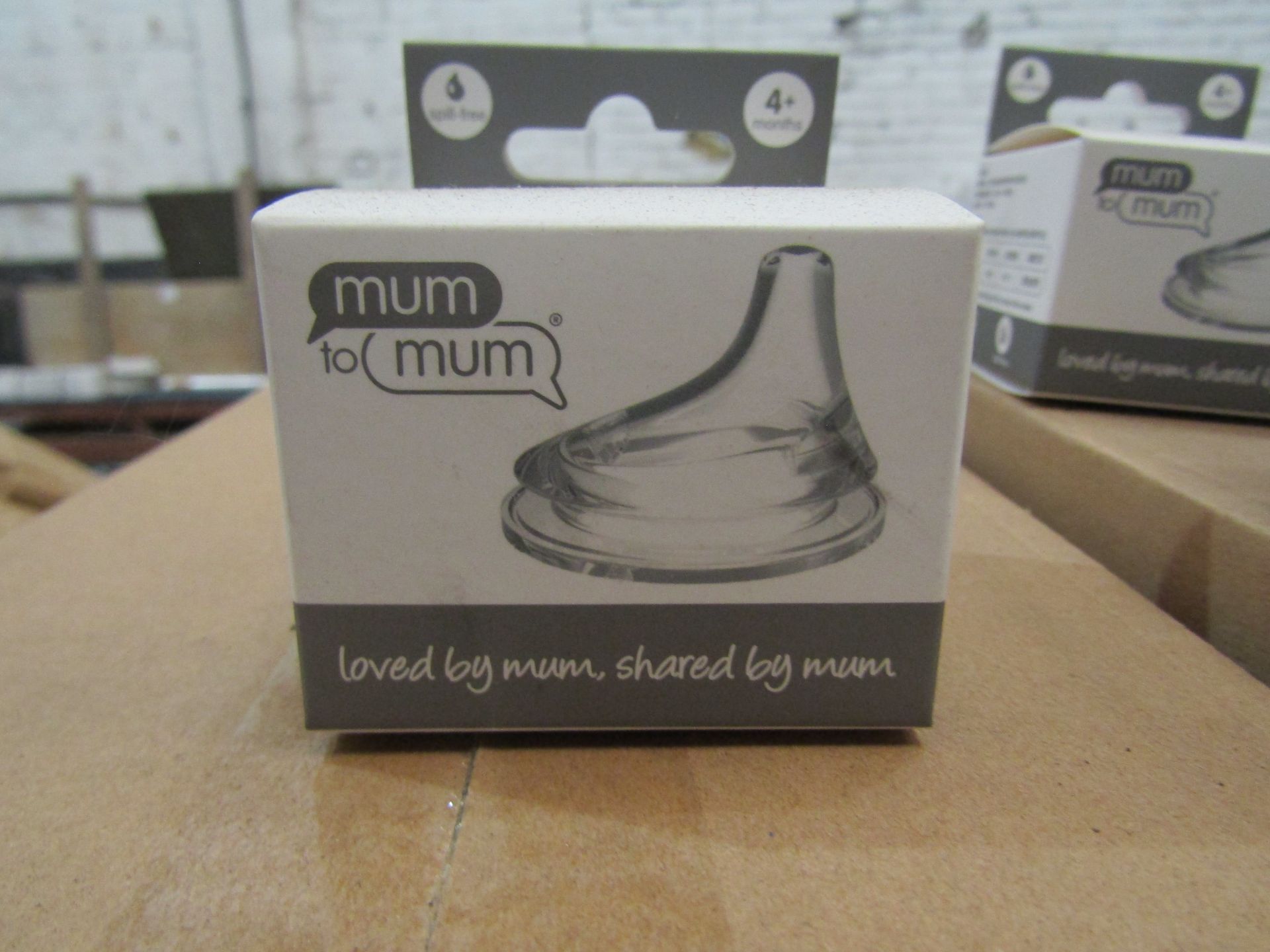 24x Mum To Mum 4 Month Plus Silicone Spout Spill Free, New & Packaged