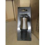 1x Box Containing 16 Cole & Mason Oil & Vinegar Flow Control Spouts, New & Packaged.