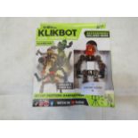 3x Klikbot Guardian Stop Motion Animation - All Unchecked & Boxed.