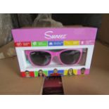 10x Suneez Sun Glasses, Pink - New & Boxed.