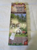 My Garden Bordeaux Garden Arch, Size: 140x37x240cm - Unchecked & Boxed.
