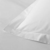 Soak & Sleep Soak & Sleep White 200TC Egyptian Cotton Standard Oxford Pillowcase Pair RRP 19