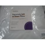 Soak & Sleep Soak & Sleep Soft As Down Microfibre Square Size Pillow - Soft/Medium RRP 24