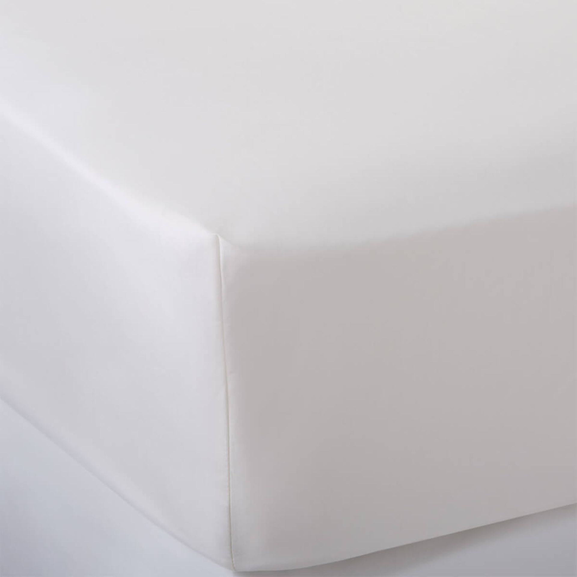 Soak & Sleep Soak & Sleep Ivory 200TC Egyptian Cotton Superking 40cm Fitted Sheet RRP 29