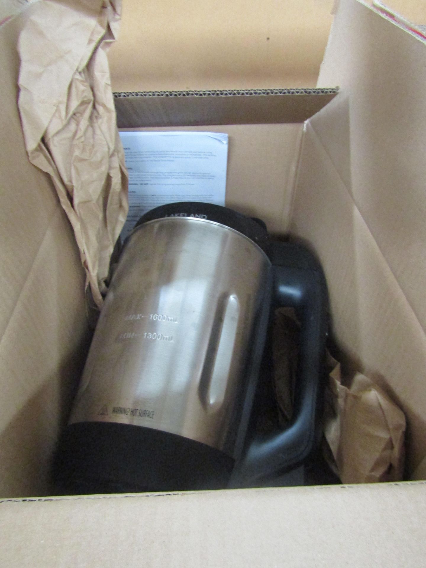 Lakeland Compact Soup Maker RRP 60About the Product(s)Donand;#39;t let its small size fool you;