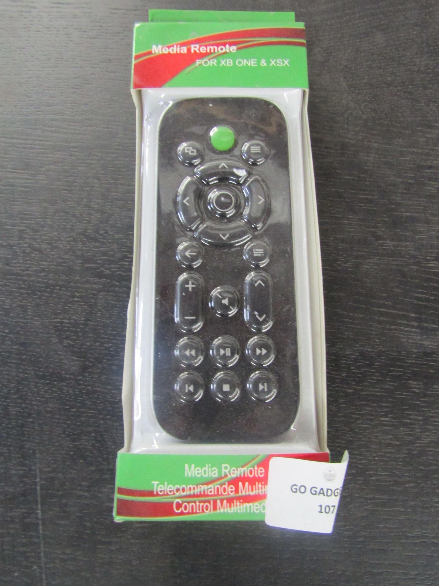 Media Remote For XBOX One & Xsx, Unchecked & Packaged.