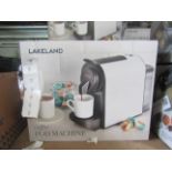 Lakeland Coffee Pod Machine White RRP 90About the Product(s)We know they're not everyone's cup