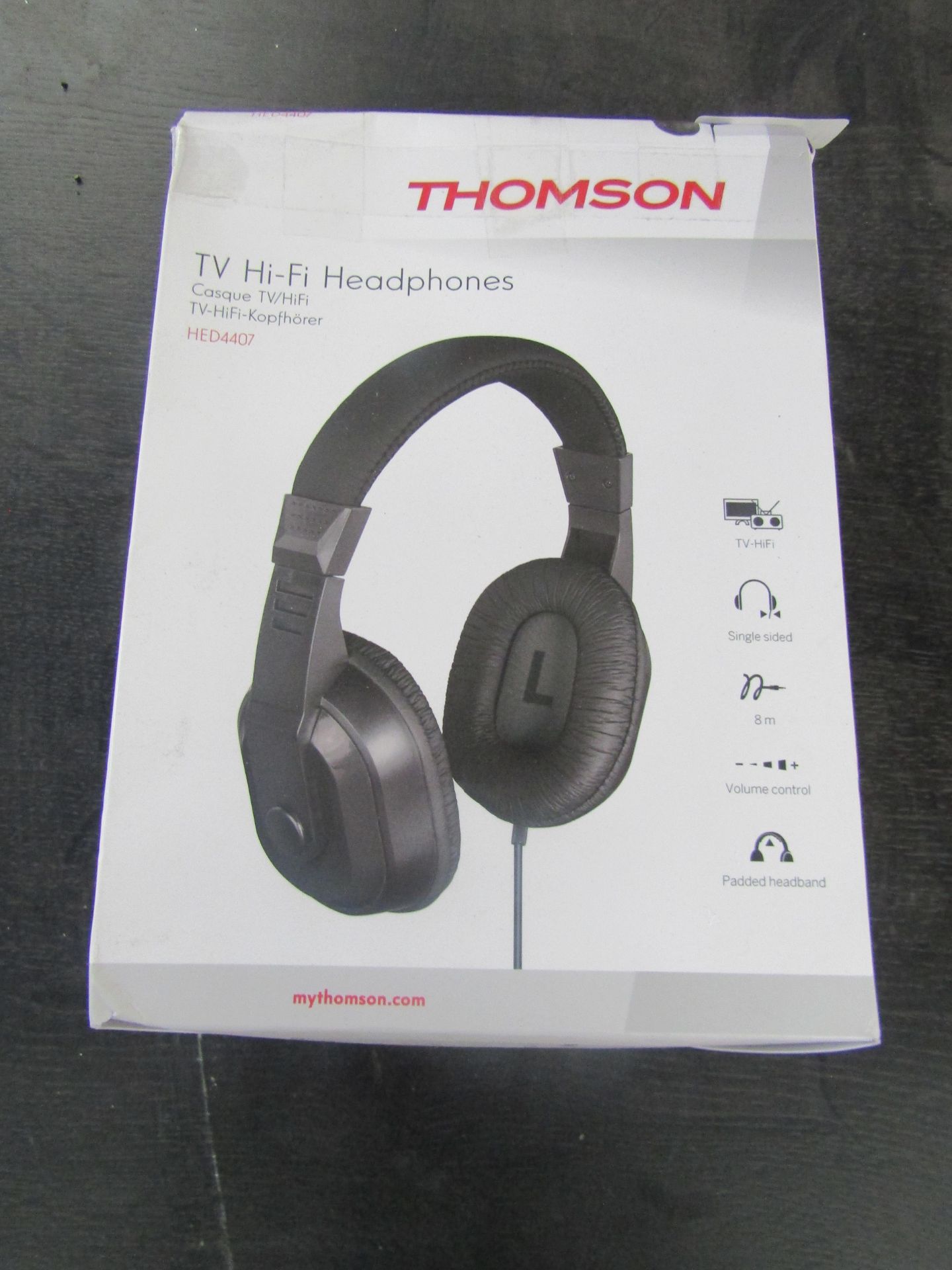 Thomas TV HI-FI Headphones Overhead Headphones - Unchecked & Boxed.