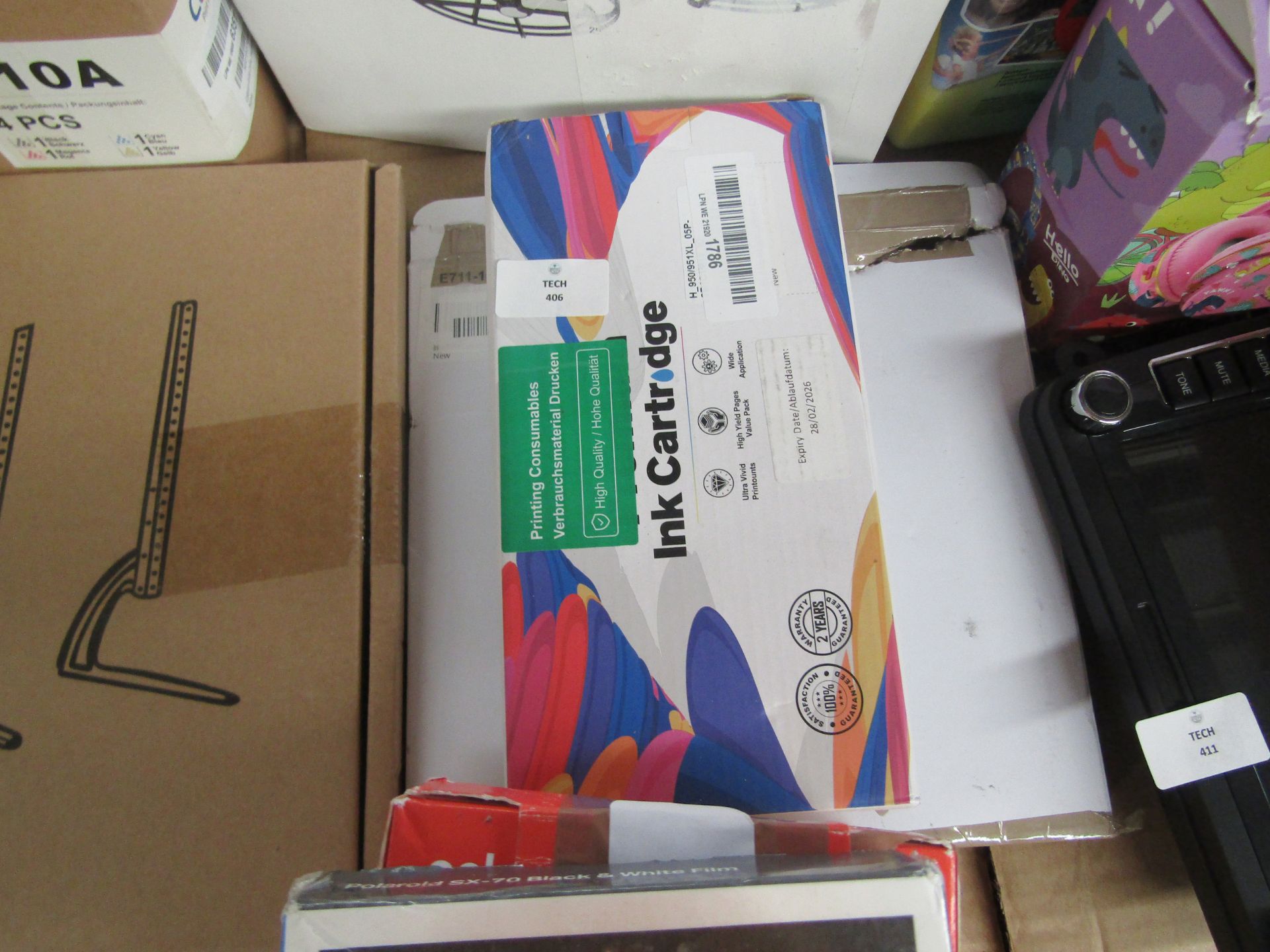 Box Of Ink Cartridges, Unchecked & Boxed.