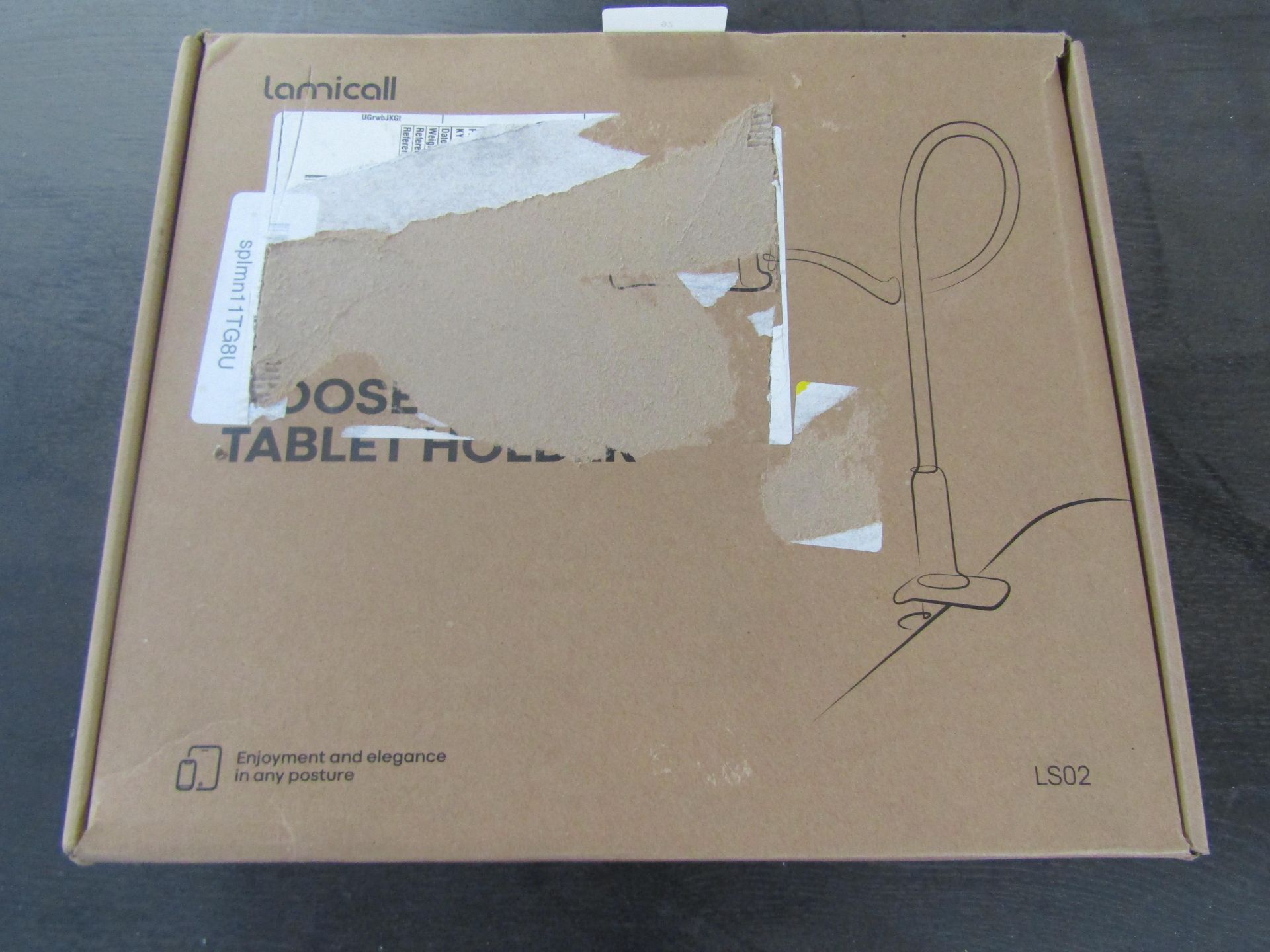 Lamicall Gooseneck Tablet Holder, Unchecked & Boxed.