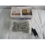 LIGHTNUM - LED Curtain Lights 306-LEDS 8-Light Modes 3M X 3M - New & Boxed.