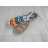 5X TheStripeCompany - Slip-On Espadrilles Shoes - See Image For Design - Size 42 - New.