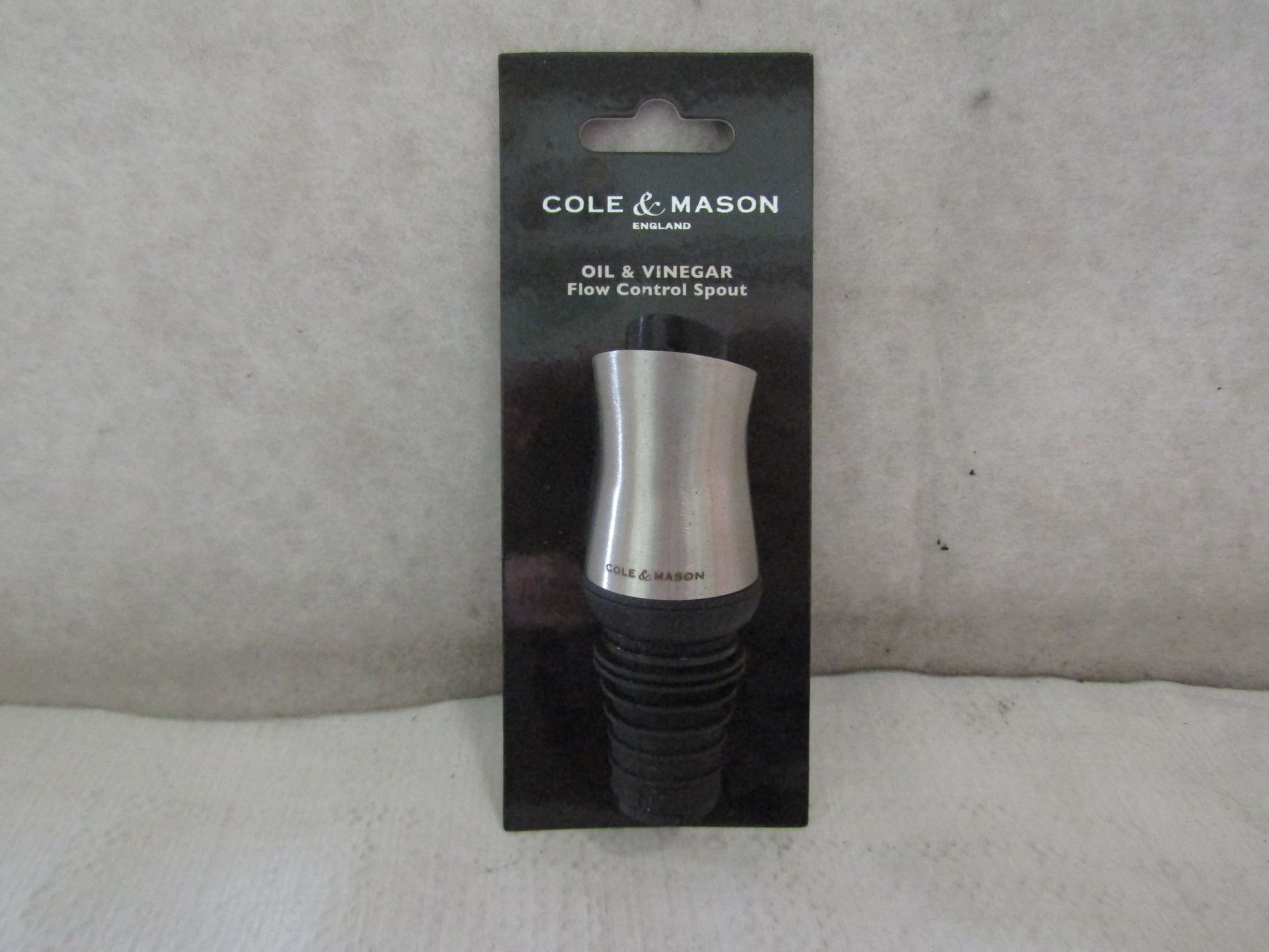 64X Cole & Mason - Flow Control Oil & Vinegar Spout - New & Boxed.