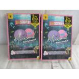 2x Digscovery - 2-In-1 Mermaid Pearl & Shell Dig & Bracelet Kit - Unchecked & Boxed.