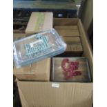 Box Containing Approx 140x Assorted Quotations - Wooden Wall Signs - All New & Packaged.