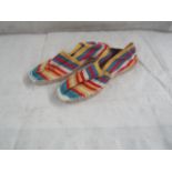 2X TheStripeCompany - Slip-On Espadrilles Shoes - See Image For Design - Size 41 - New.