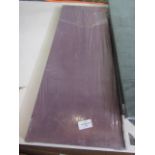 Magnetic Notice Boards Long (Aubergine) with Pink Heart Magnets - New (DR701)