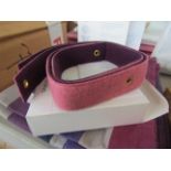 Merino Wool Shelf Brackets - Pink Small - New & Boxed. (DR673)