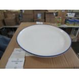 Canvas Home Abbesses Set Of 4 Side Plates Blue RRP 50About the Product(s)Hand-glazed with a touch of