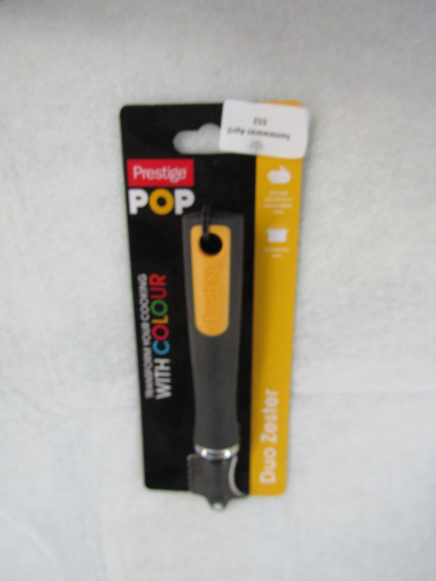 Prestige Pop Duo Zester Black/Yellow RRP 05About the Product(s)The Pop Duo Zester by Prestige is