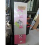 Photo Frame - Butterfly Clips (Square) - New. (DR802)