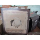 Set of 4 Bird Coasters - New.