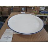 Canvas Home Abbesses Set Of 4 Side Plates Blue RRP 50About the Product(s)Hand-glazed with a touch of