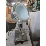 Adjustable Dome Spot Light Nickel & Glass Light, Size: W20 x H10.1cm x (Shade) 11cm - RRP ?170.