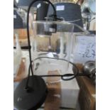 Glass Cylinder Pendant Light Small. Size: D15 x H20 - RRP ?127.00 - New & Boxed. (305)