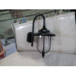 Integrity Lighting black outdoor Georgian lantern. H50CM X W35CM. New & Boxed (boxes are shop