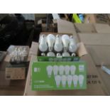 2X LIGHTNUM - A60 E27 1055 Lumen LED Light Bulbs - Pack of 10 - New & Boxed.