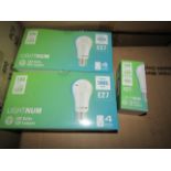 2X LEDYA - C37 E14 470 Lumen LED Light Bulbs - Pack of 5 - New & Boxed.