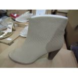 JD Williams Ladies High Ankle Heeled Shoes, Size: 7 - Unused & Boxed.