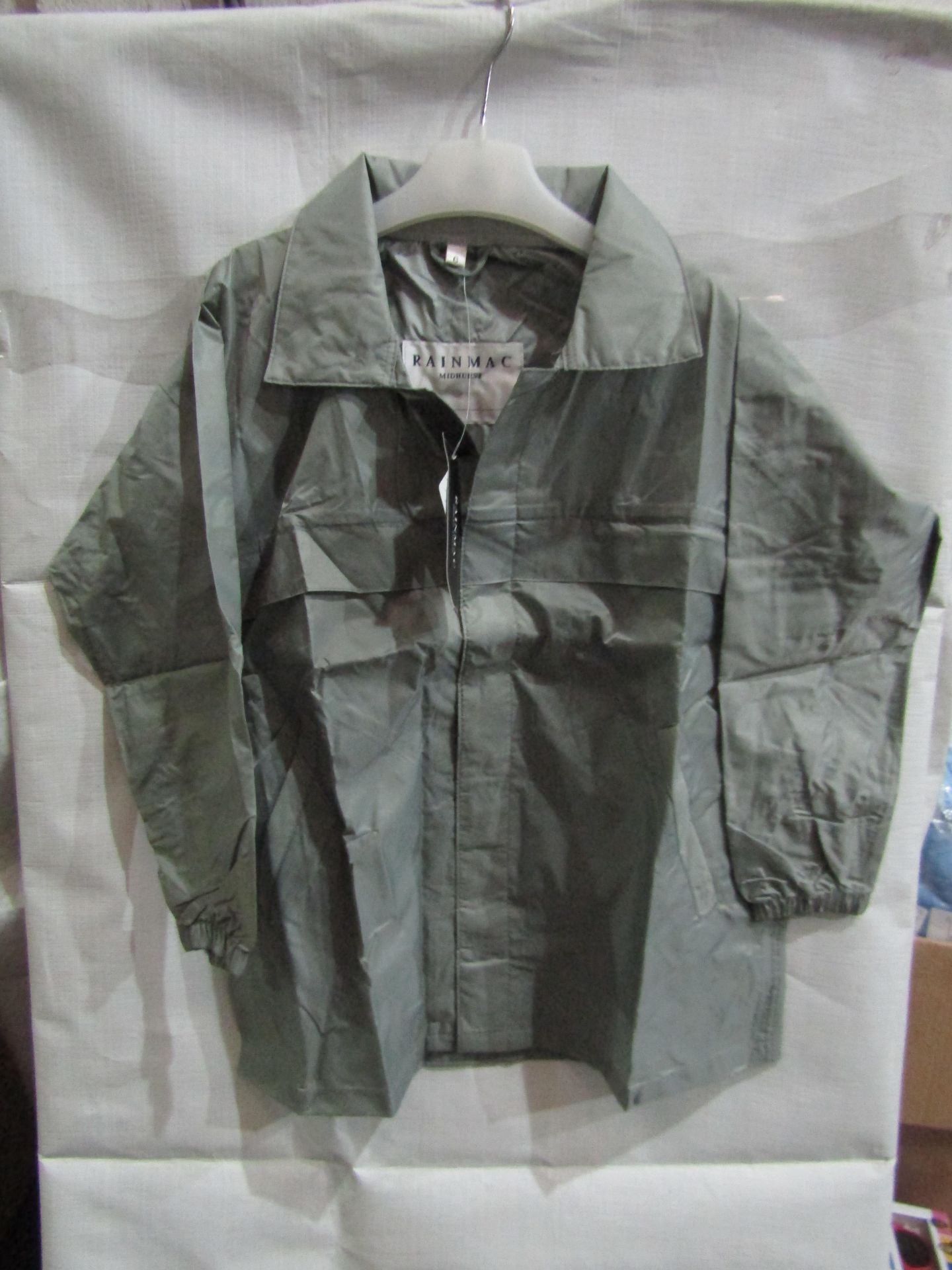 Rainmac Childrens Grey Thin Rain Coat, Size: 6 - Unused & Packaged.