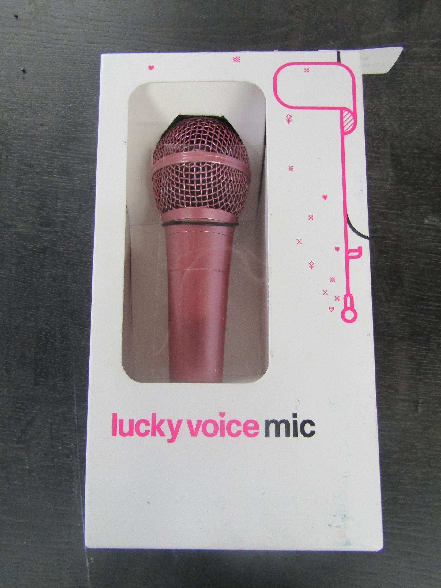 Lucky Voice Karaoke Microphone for Adults & Kids - Pink - Portable Handheld Mic for Karaoke