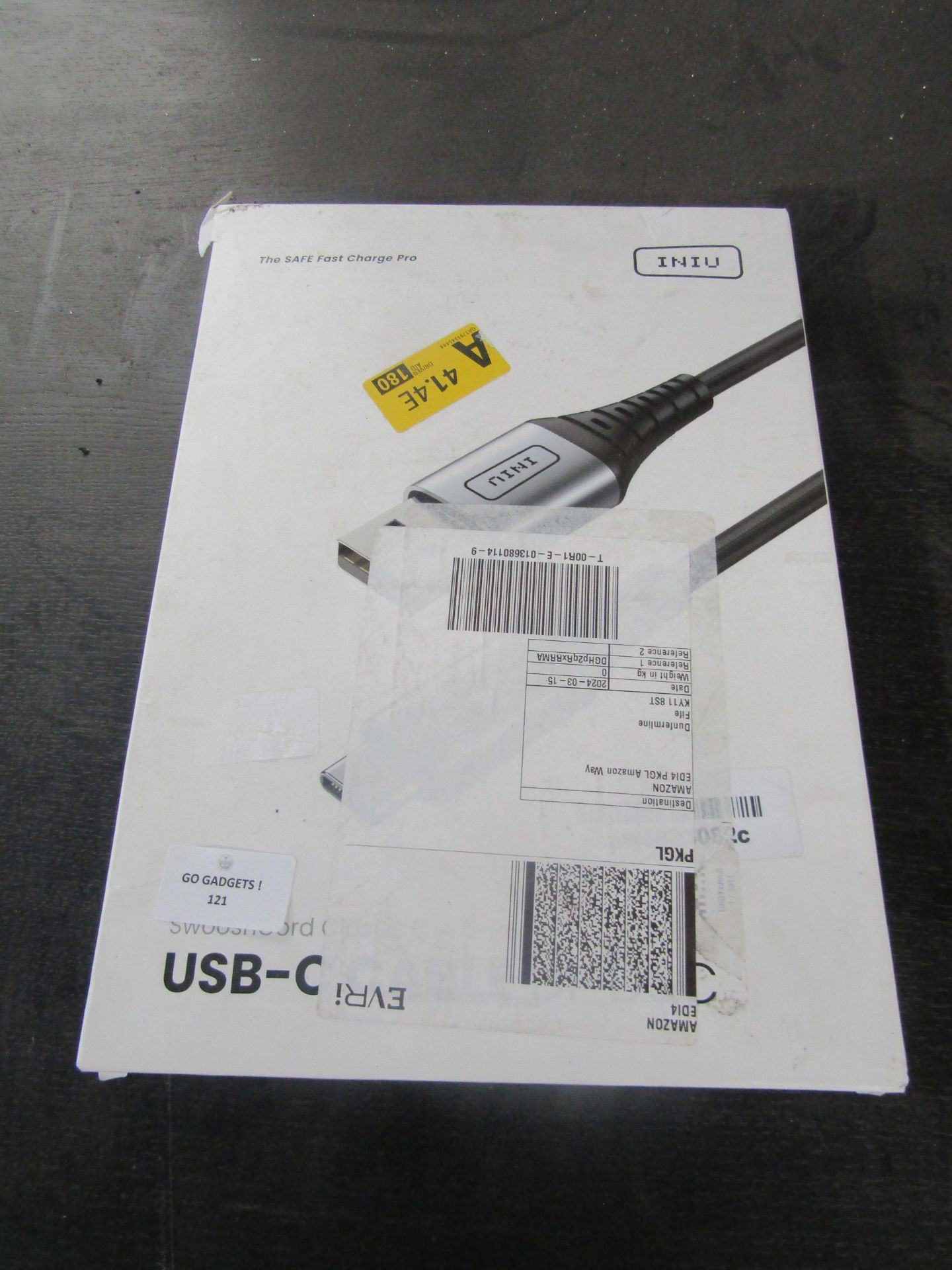 USB-C Cable To USB - Unchecked & Boxed.