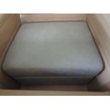Roman Storage Footstool Pisa Taupe Self Stitch Black Glides RRP 300 About the Product(s) Roman