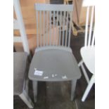Spindle Dining Chair in Dark Grey RRP 319 About the Product(s) Spindle Dining Chair - Dark Grey (