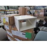 Heals Tower Small Box in White RRP 99Modern living demands flexibility, so it’s important that our