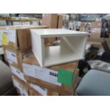 Heals Tower Small Box in White RRP 99Modern living demands flexibility, so it’s important that our