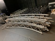 (8) Sections of Curved Truss Frames
