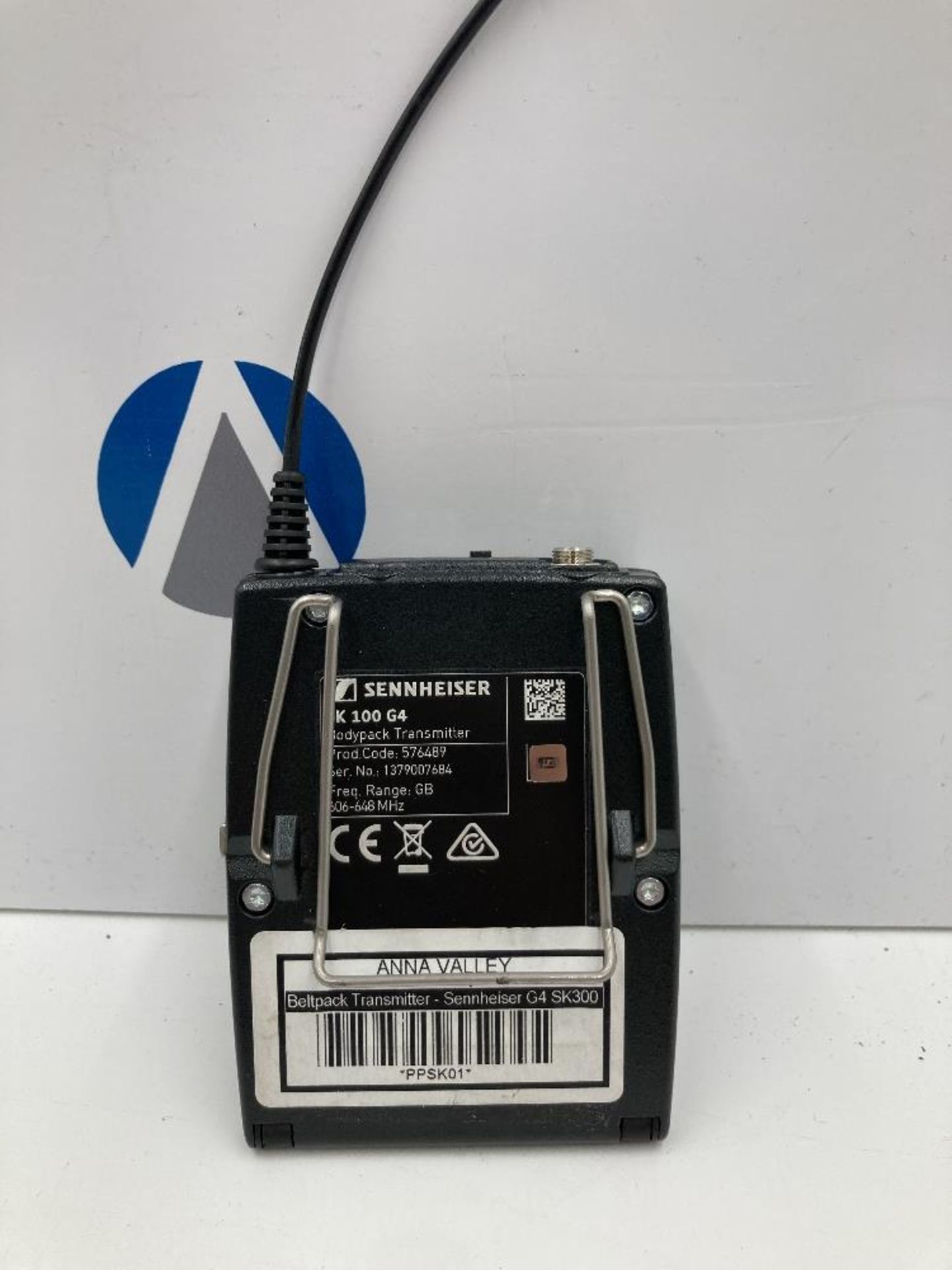 (2) Sennheiser SK 100 G4 Bodypack Transmitters - Image 3 of 6