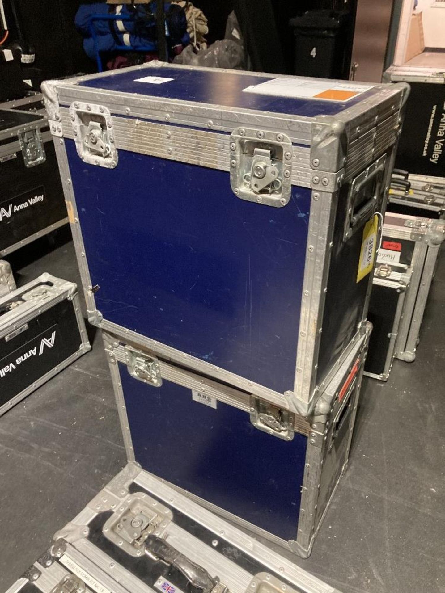 (2) Large Various Sized Flight Cases - Image 3 of 3